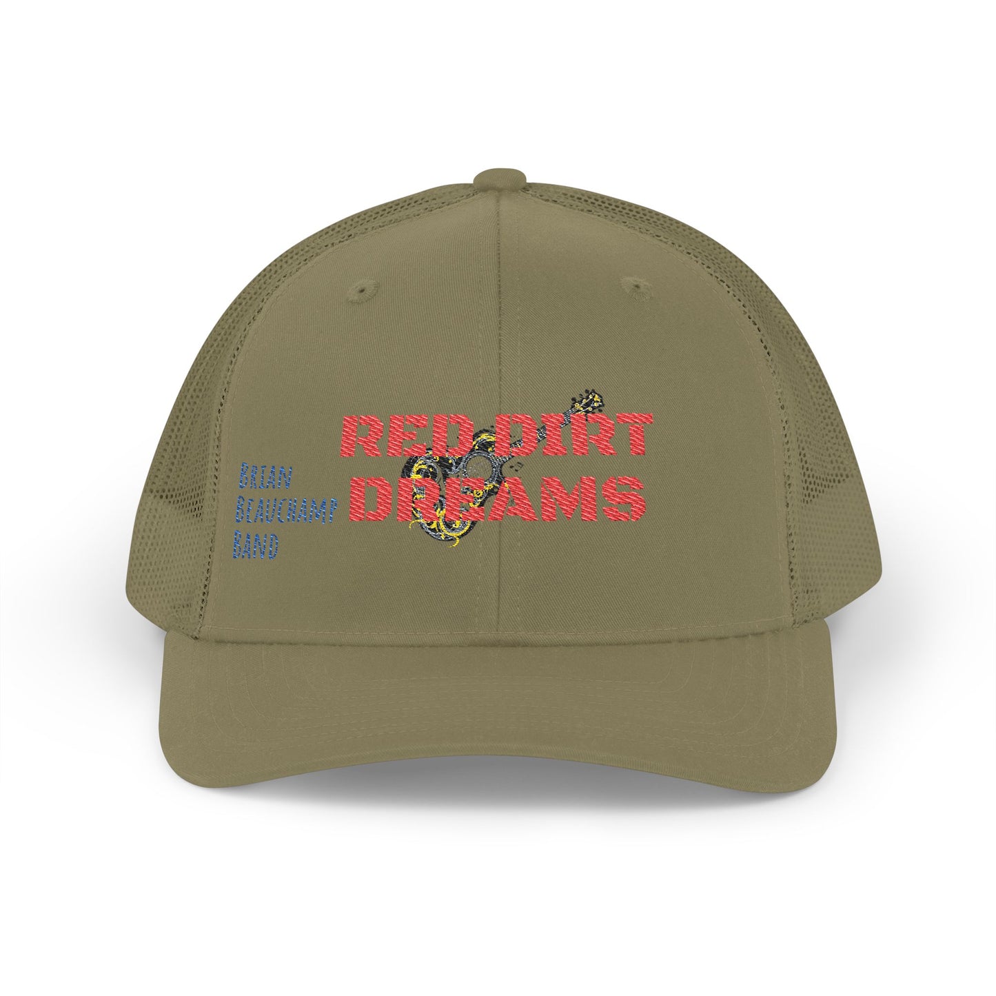 Red Dirt Dreams Snapback Trucker Cap, Embroidered Hat for Outdoors, Casual Wear, Gifts for Him, Festival Accessories