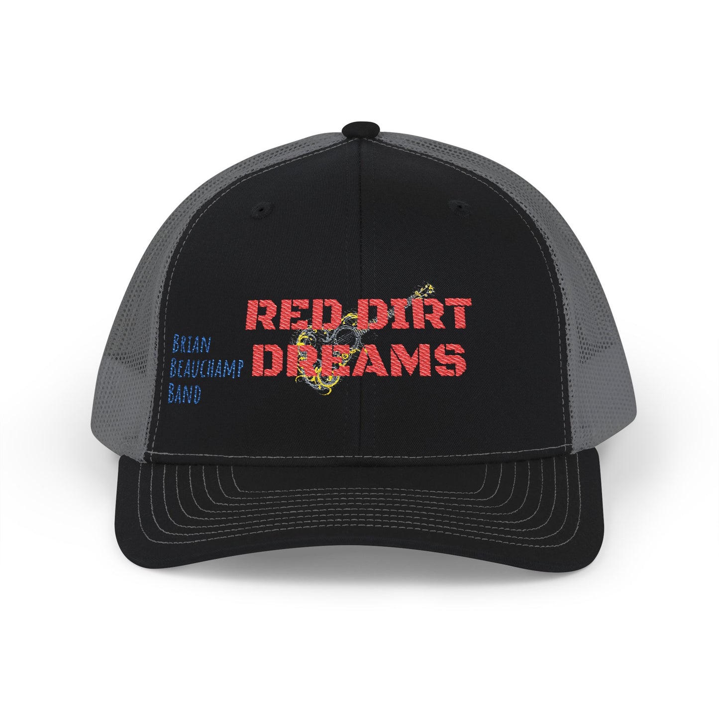 Red Dirt Dreams Snapback Trucker Cap, Embroidered Hat for Outdoors, Casual Wear, Gifts for Him, Festival Accessories