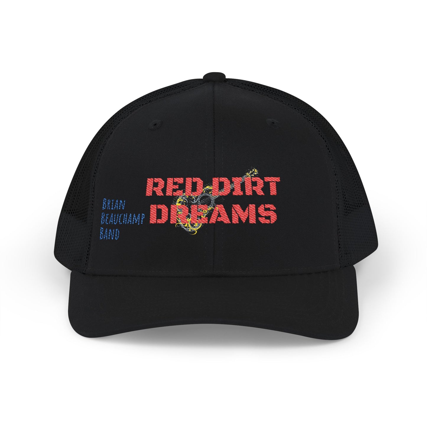 Red Dirt Dreams Snapback Trucker Cap, Embroidered Hat for Outdoors, Casual Wear, Gifts for Him, Festival Accessories